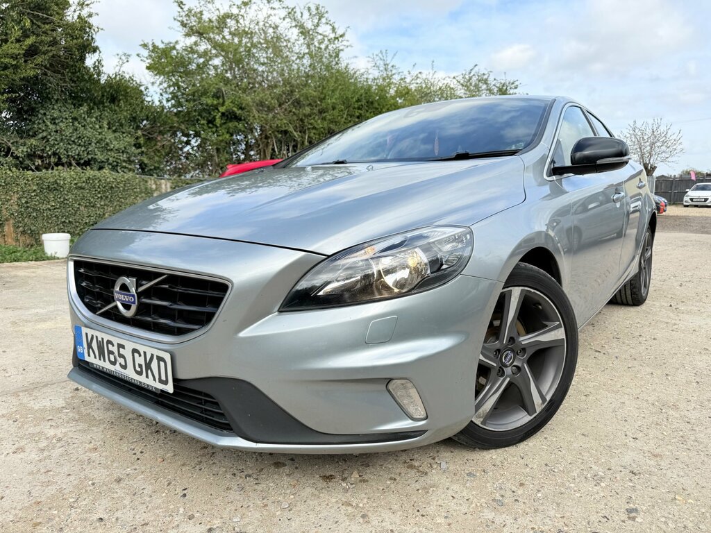 Volvo V40 2.0 D2 R-design Nav Hatchback Eu KW65GKD Silver #4