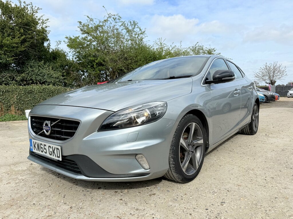Volvo V40 2.0 D2 R-design Nav Hatchback Eu KW65GKD Silver #6