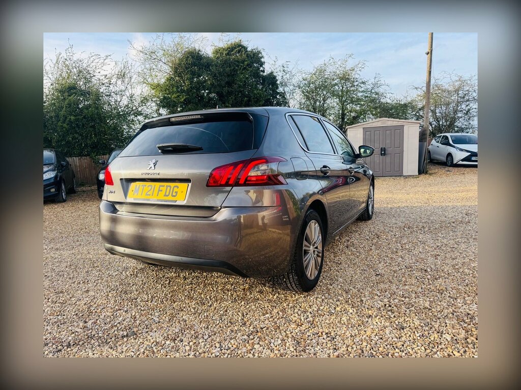 Peugeot 308 1.2 Puretech Gpf Allure Hatchback Manua Grey #4