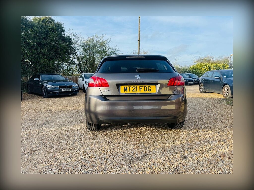 Peugeot 308 1.2 Puretech Gpf Allure Hatchback Manua Grey #5