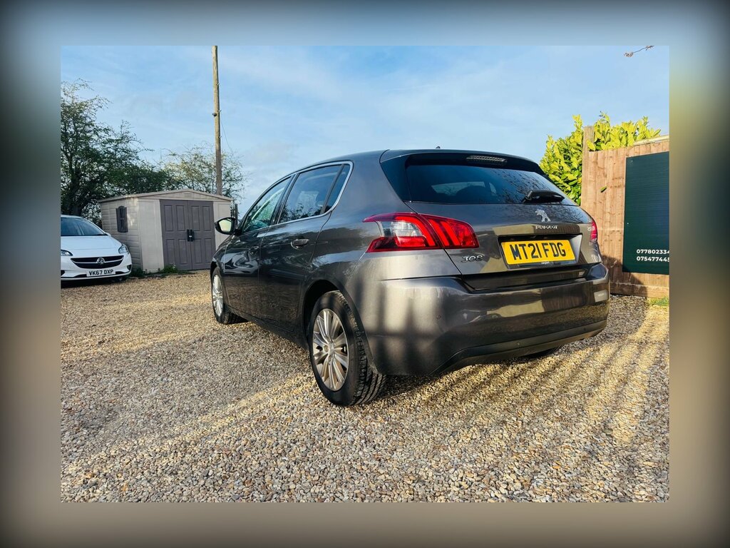 Peugeot 308 1.2 Puretech Gpf Allure Hatchback Manua Grey #6