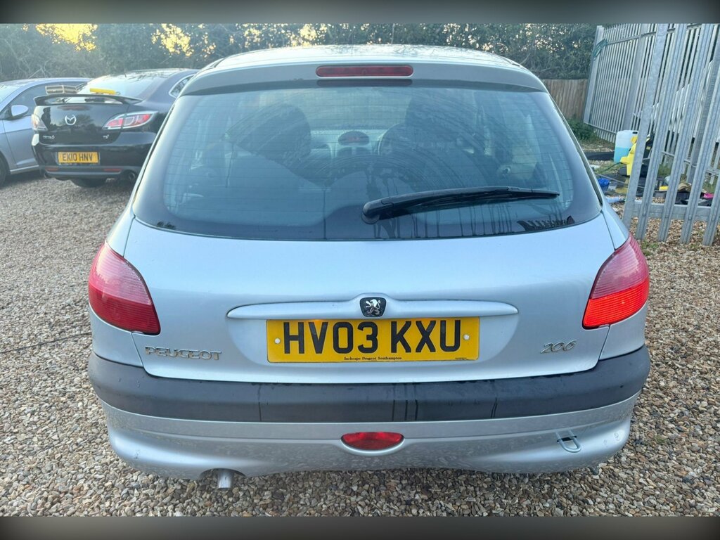 Peugeot 206 1.1 Verve Hatchback Ac 148 G Silver #5