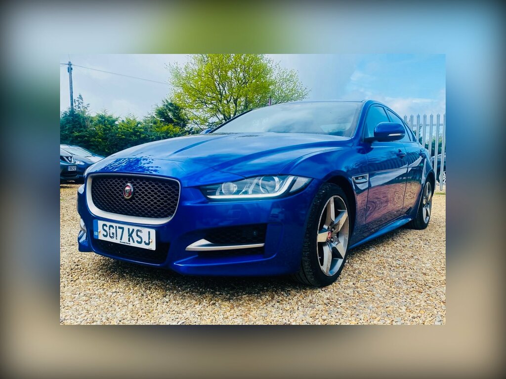 Jaguar XE 2.0D R-sport Saloon Euro 6 Ss SG17KSJ Blue #2