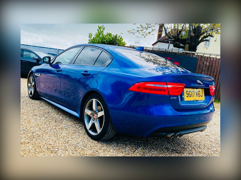 Jaguar XE 2.0D R-sport Saloon Euro 6 Ss SG17KSJ Blue #5