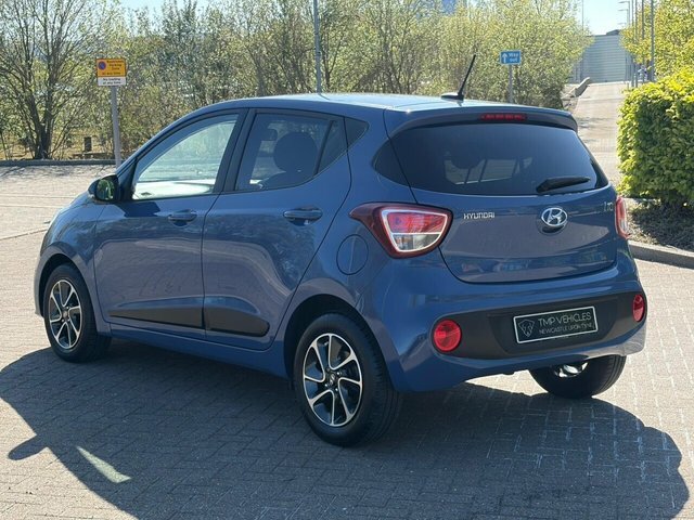 Hyundai I10 2017 1.2 Premium Hatchback Euro 6 BT67APX Blue #6