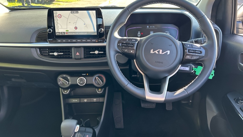 Kia Picanto 1.0 Pure Amt Euro 6 Ss FG26BWZ Black #6