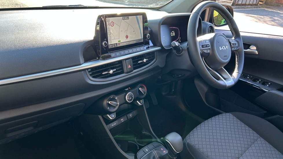 Kia Picanto 1.0 Pure Amt Euro 6 Ss FG26BWZ Black #3