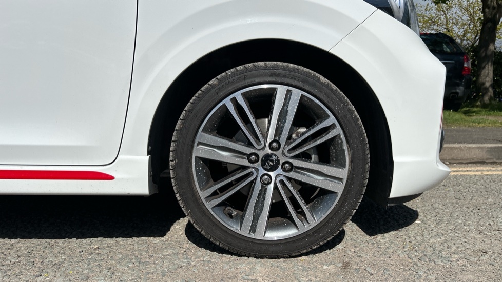 Kia Picanto 1.0 T-gdi Gt-line S White #5