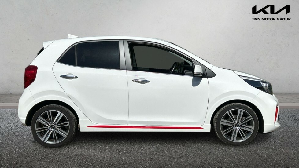 Kia Picanto 1.0 T-gdi Gt-line S White #4
