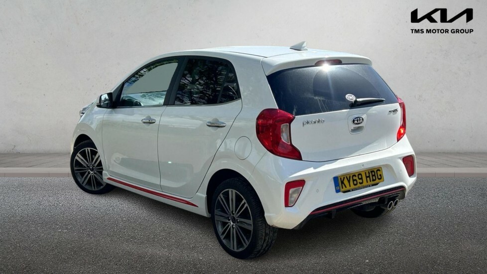 Kia Picanto 1.0 T-gdi Gt-line S White #2