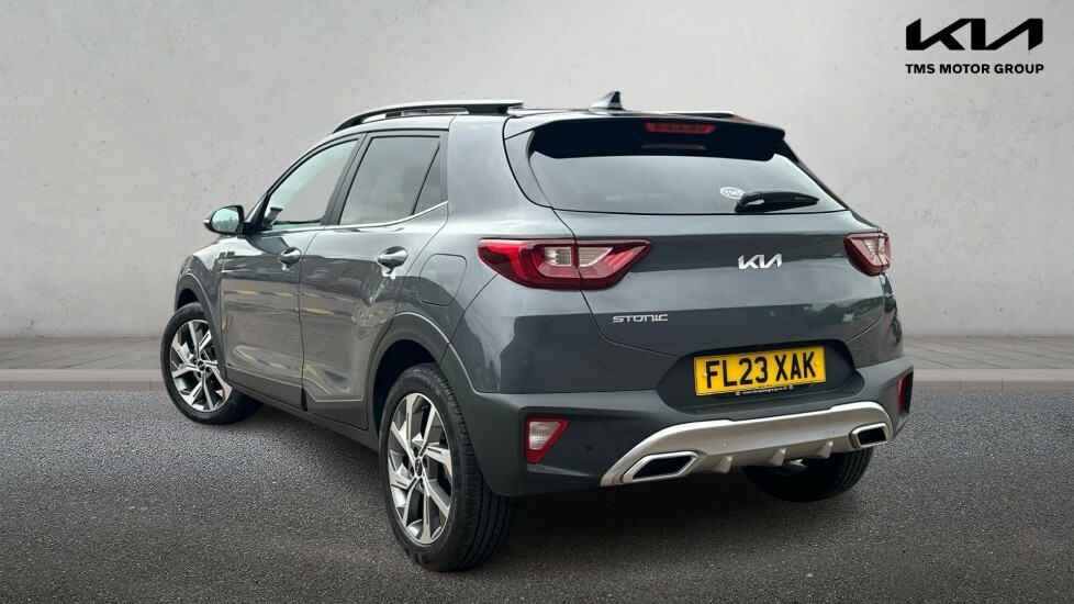 Kia Stonic 1.0 T-gdi Isg Gt-line FL23XAK Grey #2