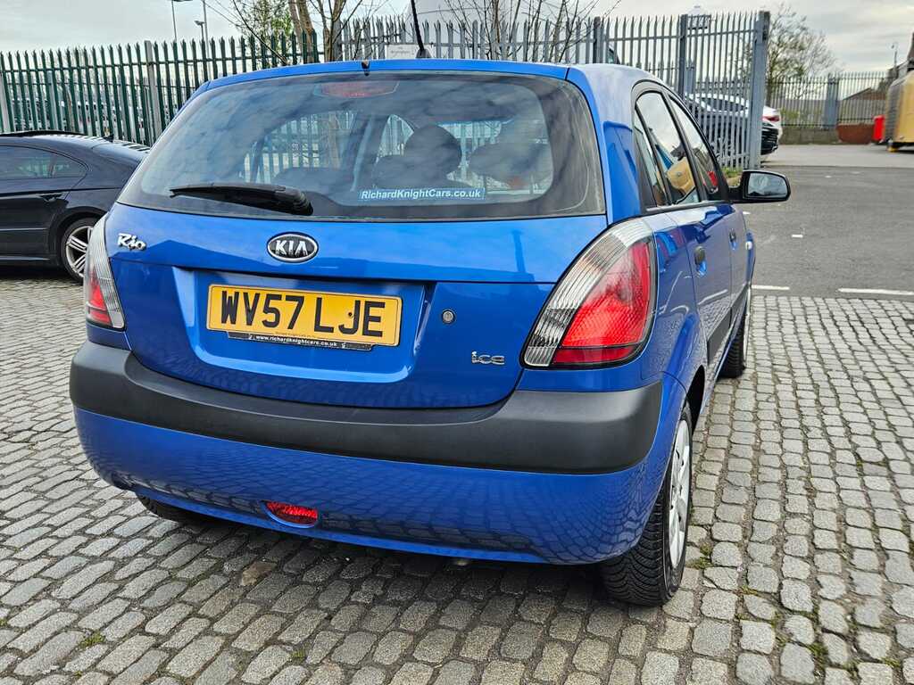 Kia RIO 1.4 200757 Ice 5 Seats Hatchback Uk Blue #3