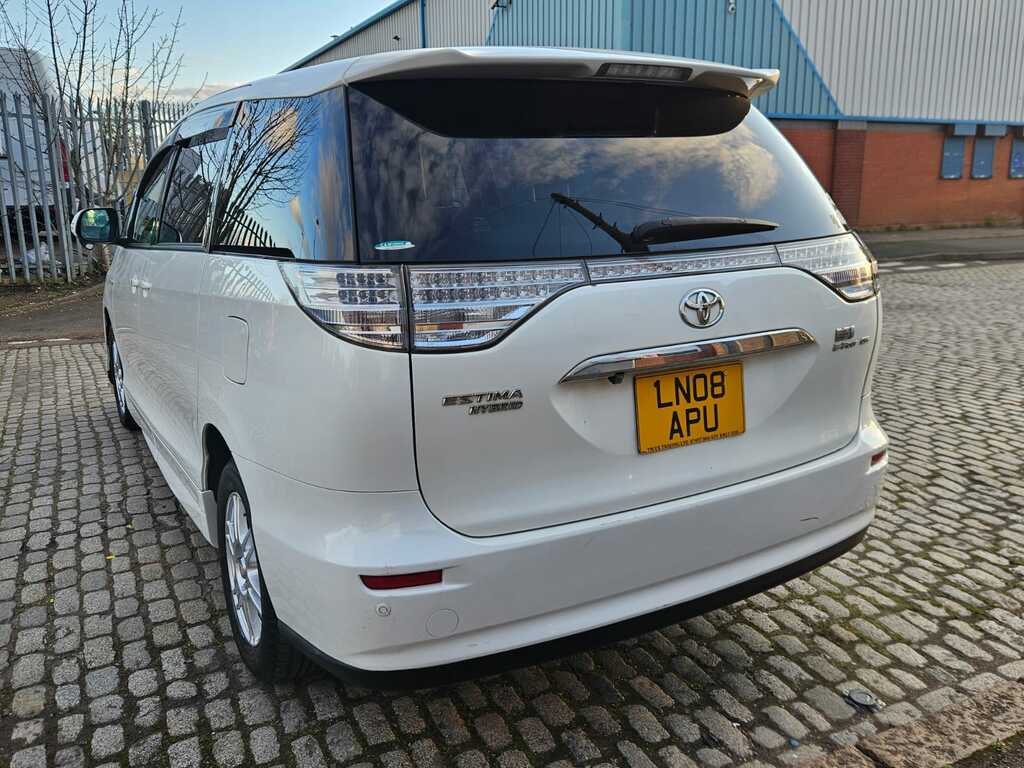 Toyota Estima 2.4 Hybrid 200808 7 Seats Mpv Imported Fina White #4