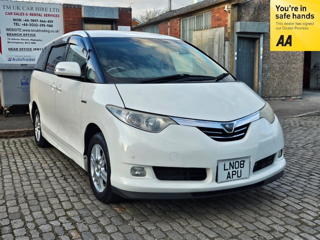 Toyota Estima 2.4 Hybrid 200808 7 Seats Mpv Imported Fina White