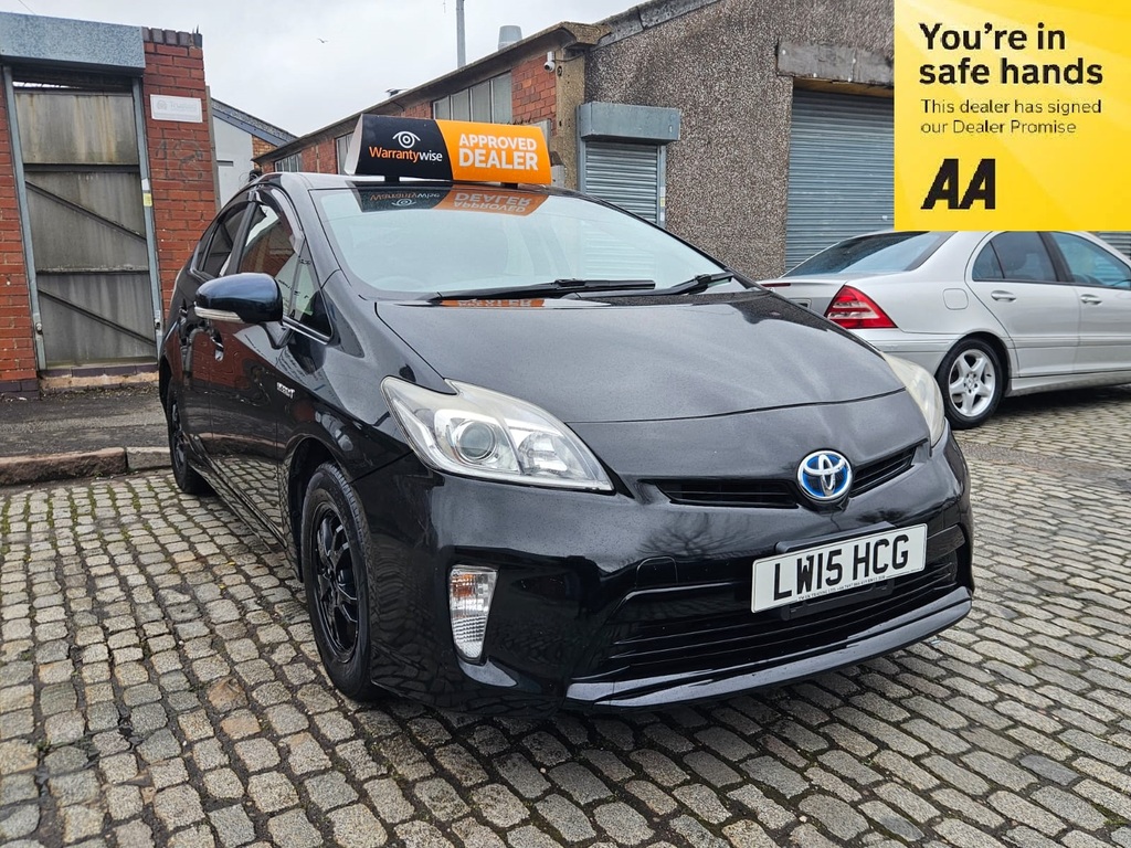Toyota Prius 1.8 Hybrid 201515 5 Seats Importe Black