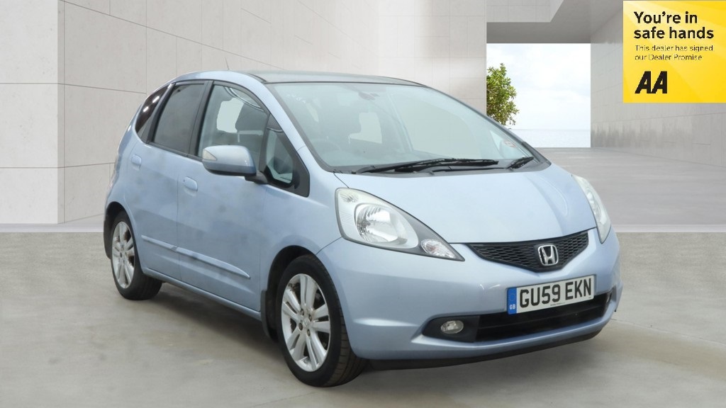 Honda Jazz Fit 1.4 200909 Ex Panaroof Hatc Blue