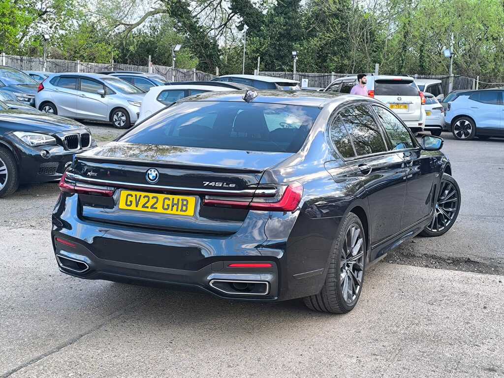 BMW 7 Series 3.0 Plugin Hybrid 202222 745Le 12Kwh M GV22GHB Black #3