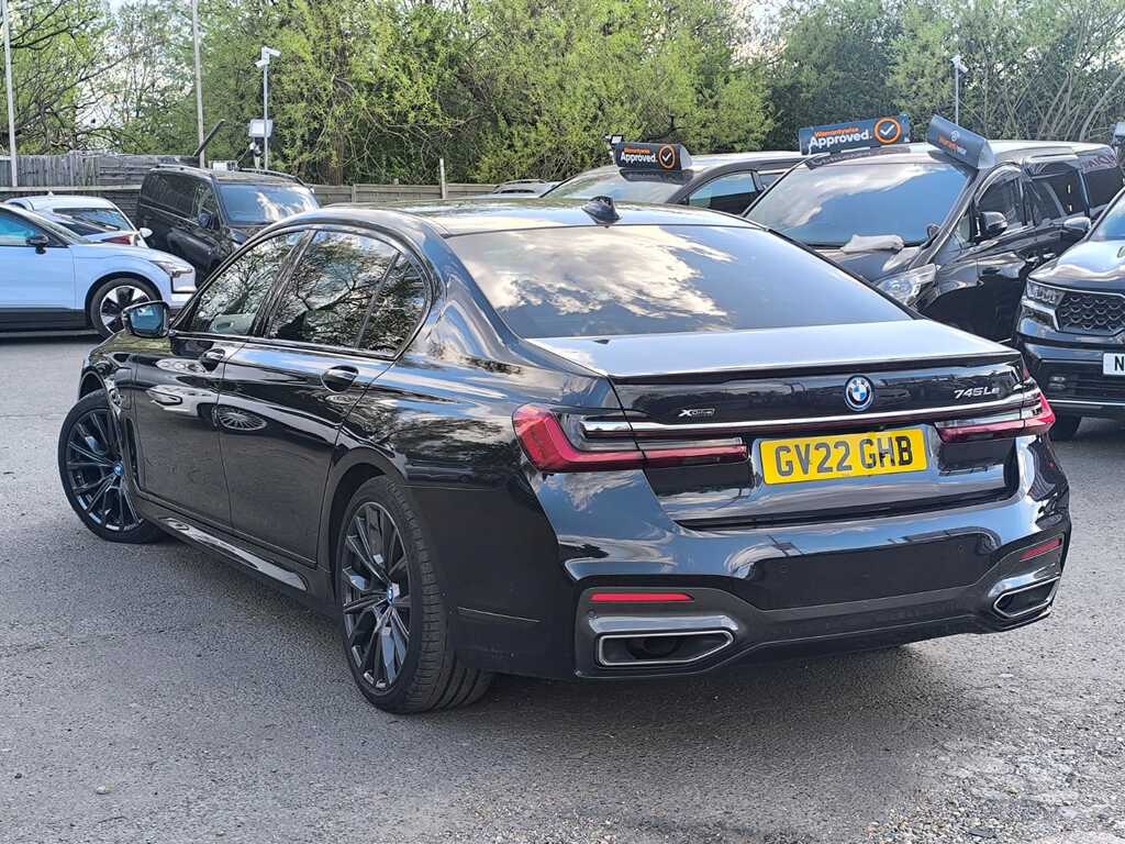 BMW 7 Series 3.0 Plugin Hybrid 202222 745Le 12Kwh M GV22GHB Black #4