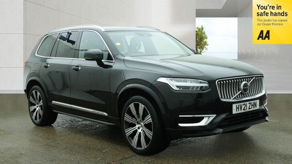 Volvo XC90 2.0 Plugin Hybrid 202121 11.6Kwh 7 Seats T8 Twin Black