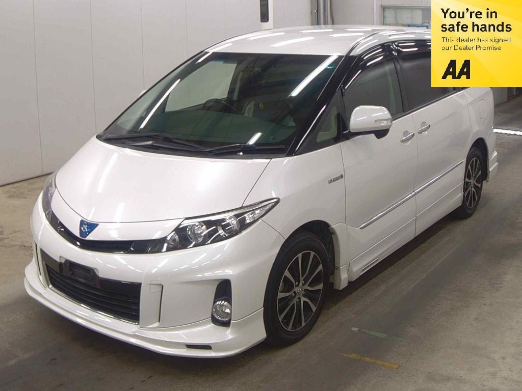 Toyota Estima 2.4 Hybrid 201313 7 Seats 4Wd Ulez Free Fre White
