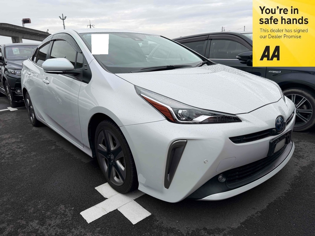 Toyota Prius 1.8 Hybrid 202121 Active 5 Seats Ulez Free White
