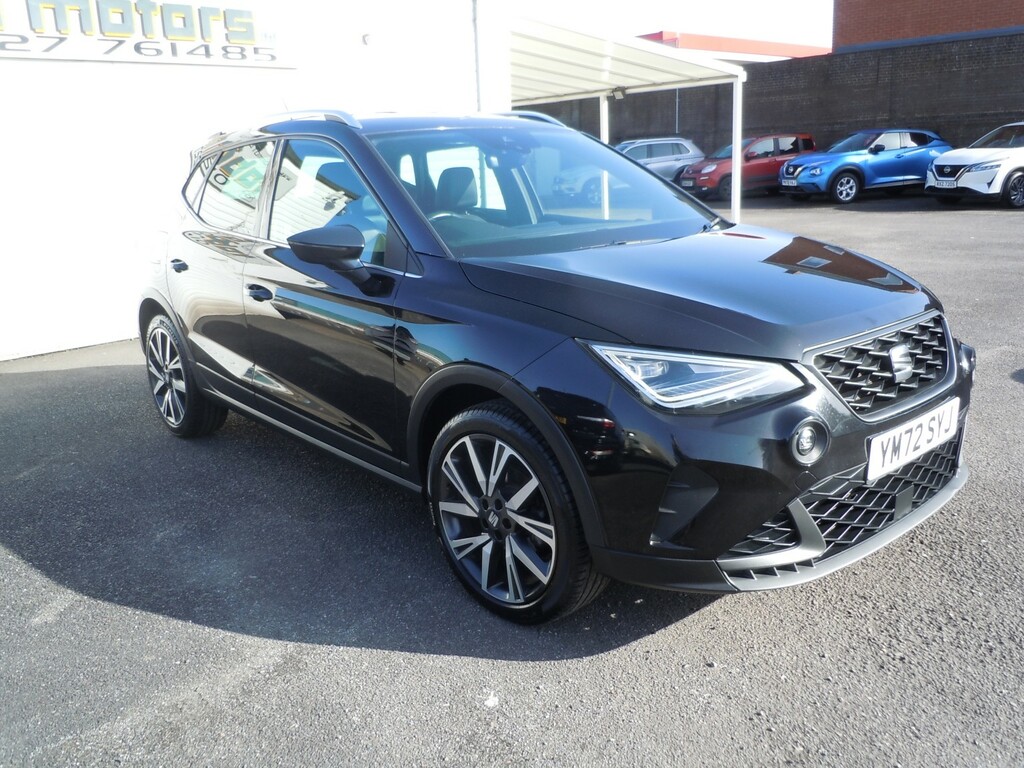Seat Arona Suv 1.0 Tsi Fr Edition 2023 YM72SYJ Black #2