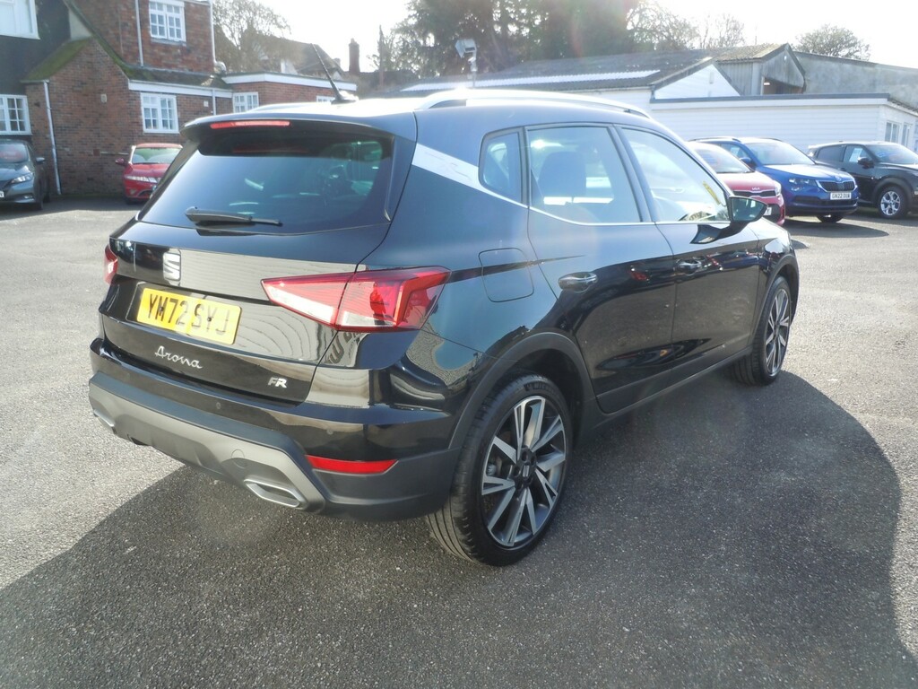 Seat Arona Suv 1.0 Tsi Fr Edition 2023 YM72SYJ Black #4