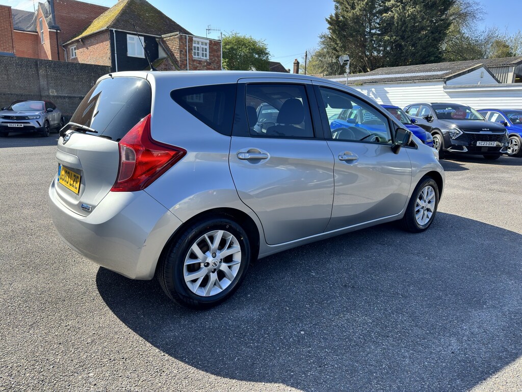 Nissan Note Hatchback 1.5 Dci Acenta Premium 2013 GJ63LZE Silver #4