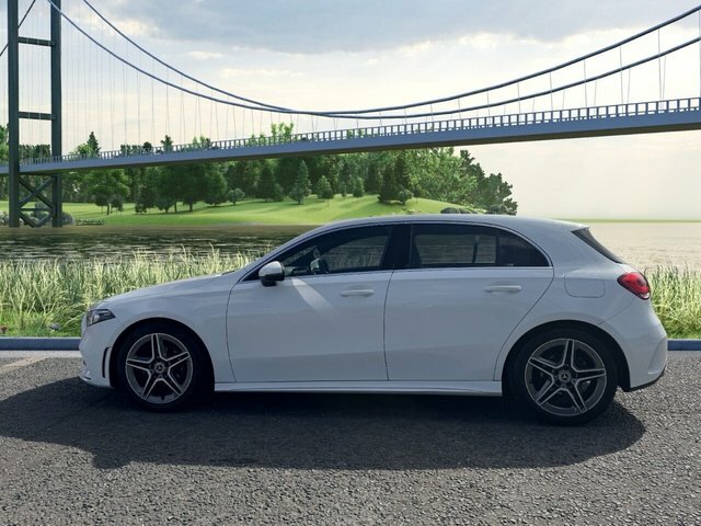 Mercedes-Benz A Class 1.5 A180d Amg Line Hatchback 7G-dct Eur DF19VUO White #6