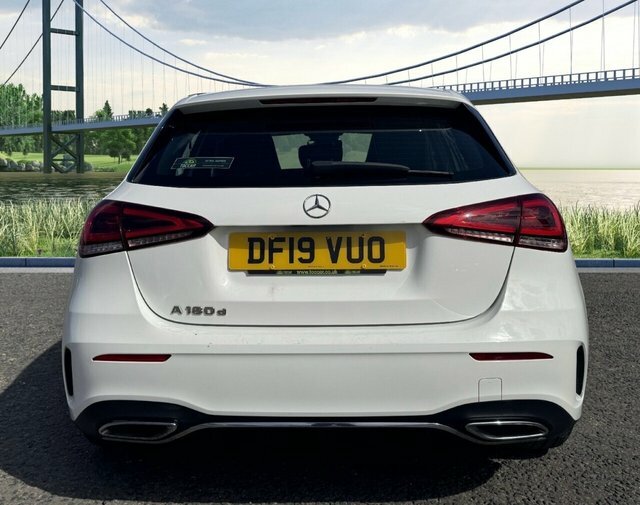 Mercedes-Benz A Class 1.5 A180d Amg Line Hatchback 7G-dct Eur DF19VUO White #4