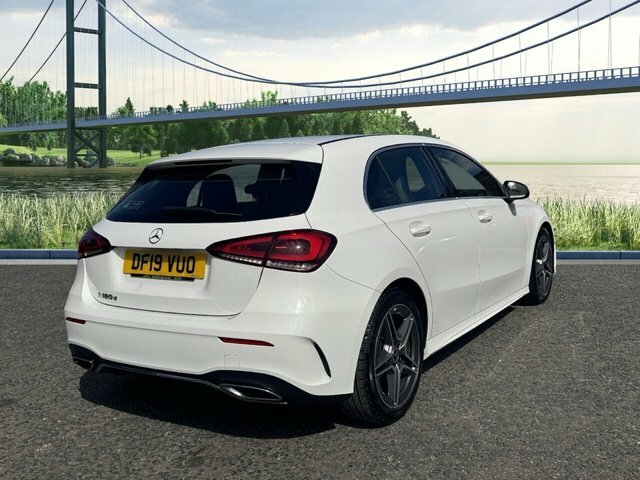 Mercedes-Benz A Class 1.5 A180d Amg Line Hatchback 7G-dct Eur DF19VUO White #3