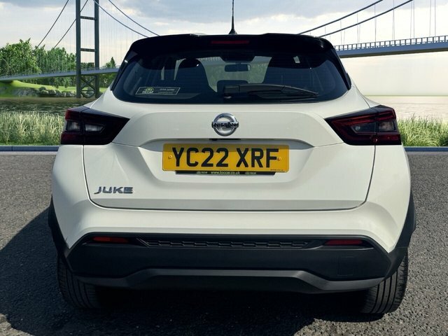 Nissan Juke 1.0 Dig-t Acenta Suv Euro 6 S S YC22XRF White #4