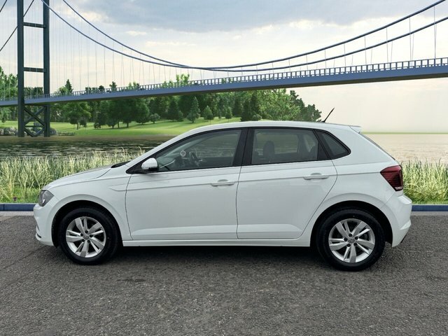 Volkswagen Polo 1.0 Tsi Se Hatchback Euro 6 S S NX18LEJ White #6