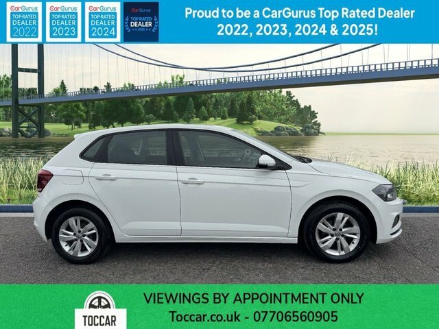 Volkswagen Polo 1.0 Tsi Se Hatchback Euro 6 S S NX18LEJ White #2