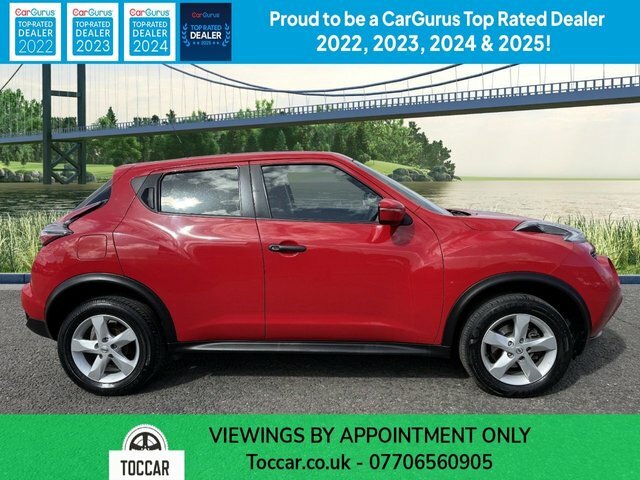 Nissan Juke 1.6 Visia Suv Euro 6 94 Ps BG67FJK Red #2