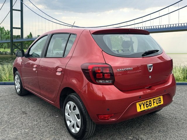 Dacia Sandero 0.9 Tce Comfort Hatchback Euro 6 Red #5