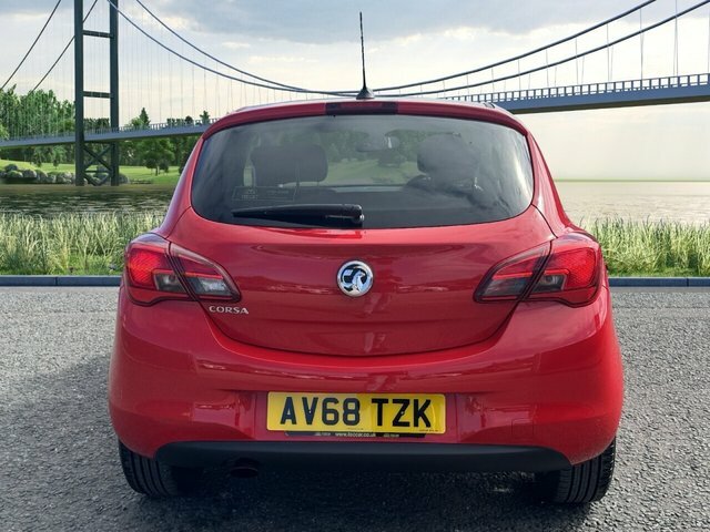 Vauxhall Corsa 1.4I Ecotec Griffin Hatchback Eu AV68TZK Red #4