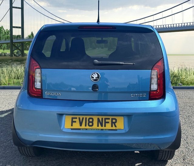 Skoda Citigo 1.0 Mpi Colour Edition Hatchback FV18NFR Blue #4