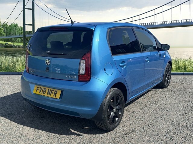 Skoda Citigo 1.0 Mpi Colour Edition Hatchback FV18NFR Blue #3