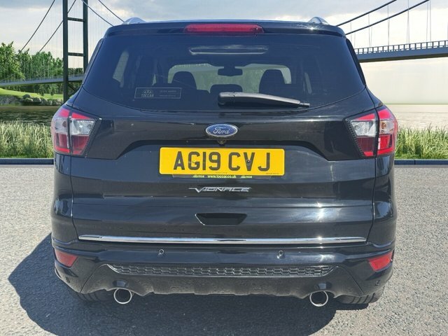 Ford Kuga 2.0 Tdci Vignale Suv Powershift Awd Eur AG19CVJ Black #4