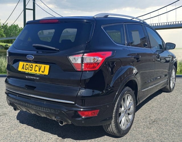 Ford Kuga 2.0 Tdci Vignale Suv Powershift Awd Eur AG19CVJ Black #3