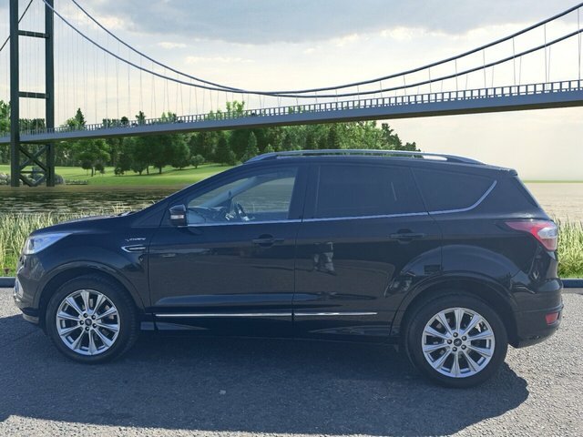 Ford Kuga 2.0 Tdci Vignale Suv Powershift Awd Eur AG19CVJ Black #6
