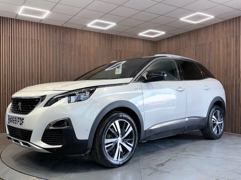Peugeot 3008 1.2 Puretech Gt Line Euro 6 Ss NV69FDF White #3