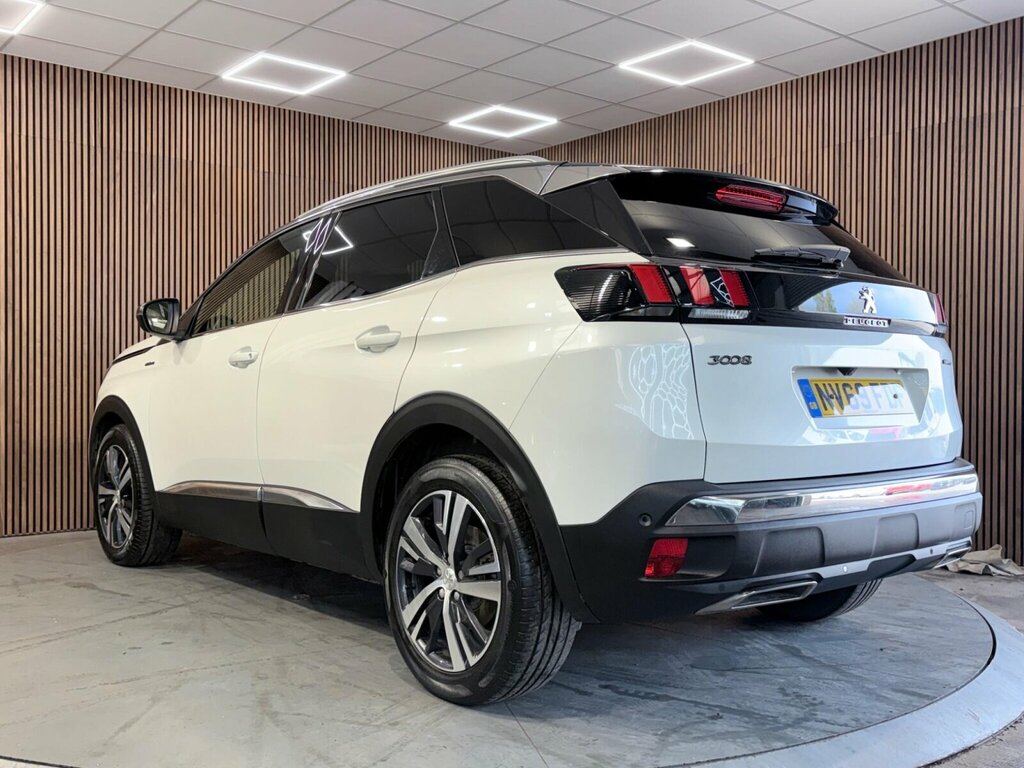 Peugeot 3008 1.2 Puretech Gt Line Euro 6 Ss NV69FDF White #4
