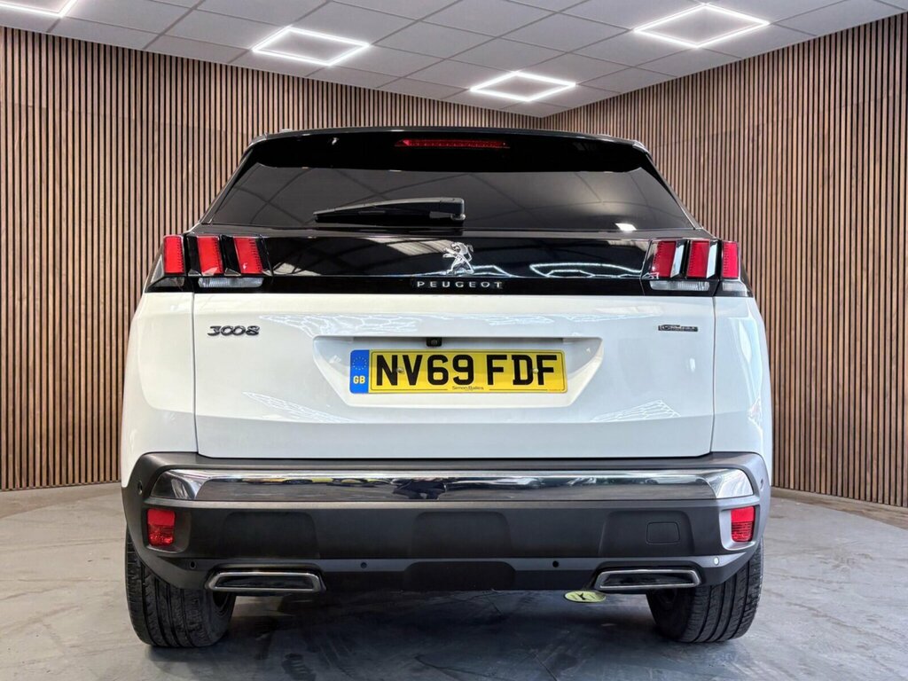 Peugeot 3008 1.2 Puretech Gt Line Euro 6 Ss NV69FDF White #6
