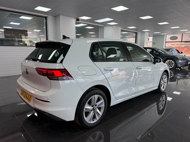 Volkswagen Golf Hatchback SB73GJJ White #2