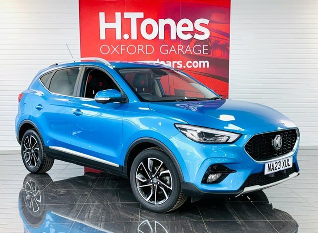 MG ZS Suv Blue