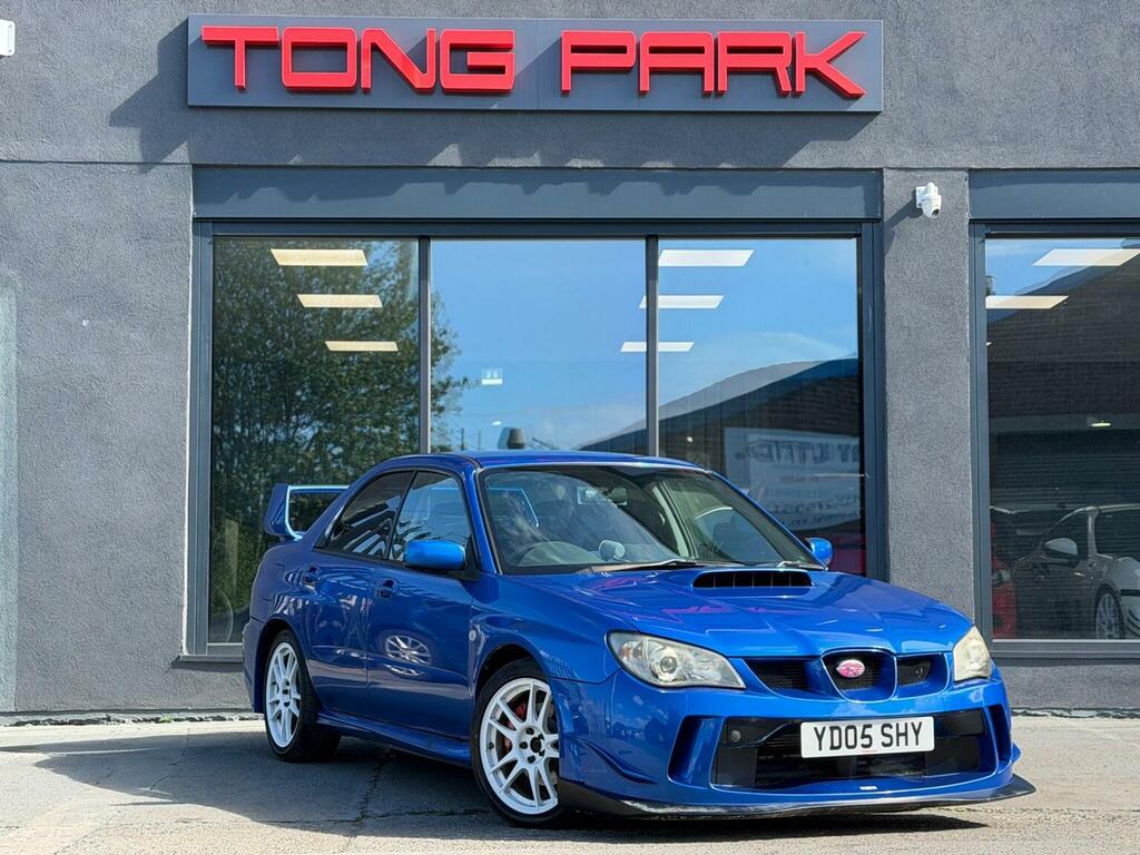 Subaru Impreza Saloon 2.0 Wrx 200505 Blue