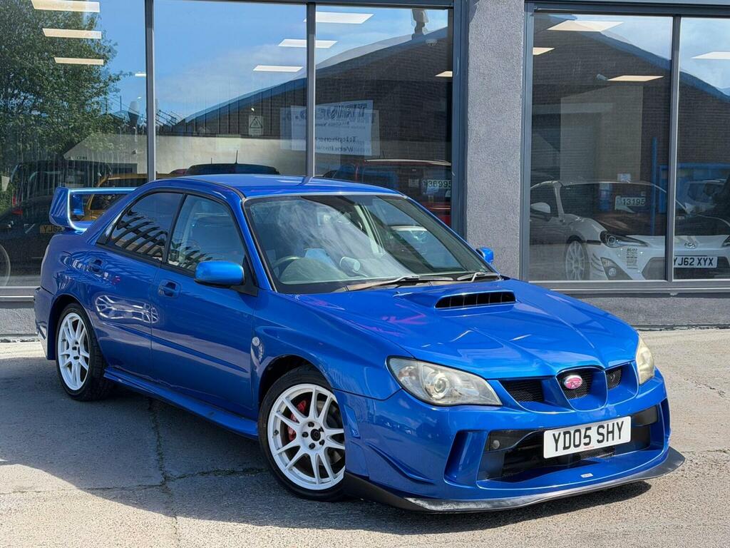 Subaru Impreza Saloon 2.0 Wrx 200505 Blue #2
