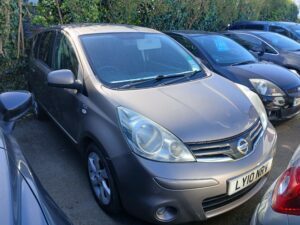 Nissan Note 1.5 Dci N-tec H B Beige Met 77000 Miles Only 3 